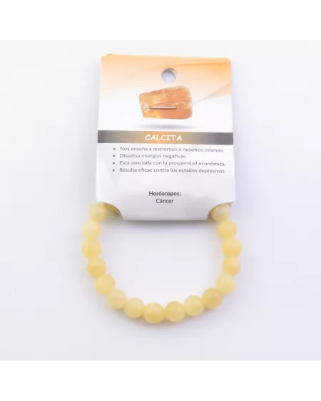 Pulsera Elástica de Calcita: Chakras, Horóscopos y Beneficios Espirituales