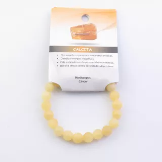 Pulsera Elástica de Calcita: Chakras, Horóscopos y Beneficios Espirituales