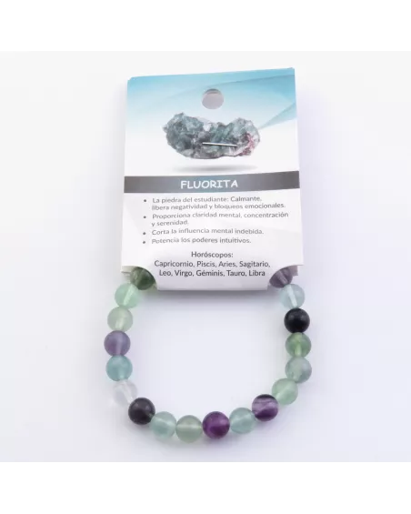 Pulsera Elástica de Fluorita: Propiedades y Beneficios