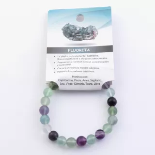 Pulsera Elástica de Fluorita: Propiedades y Beneficios