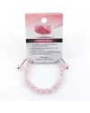 Pulsera de cordón de nudo corredizo de Cuarzo Rosa: Explora sus Beneficios, Conexión con los Chakras y Compatibilidad Astrológic