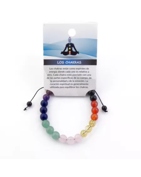 Pulsera elástica de piedras chips naturales de los 7 chakras: Descubre sus usos, beneficios y cómo se alinea con tu energía y co