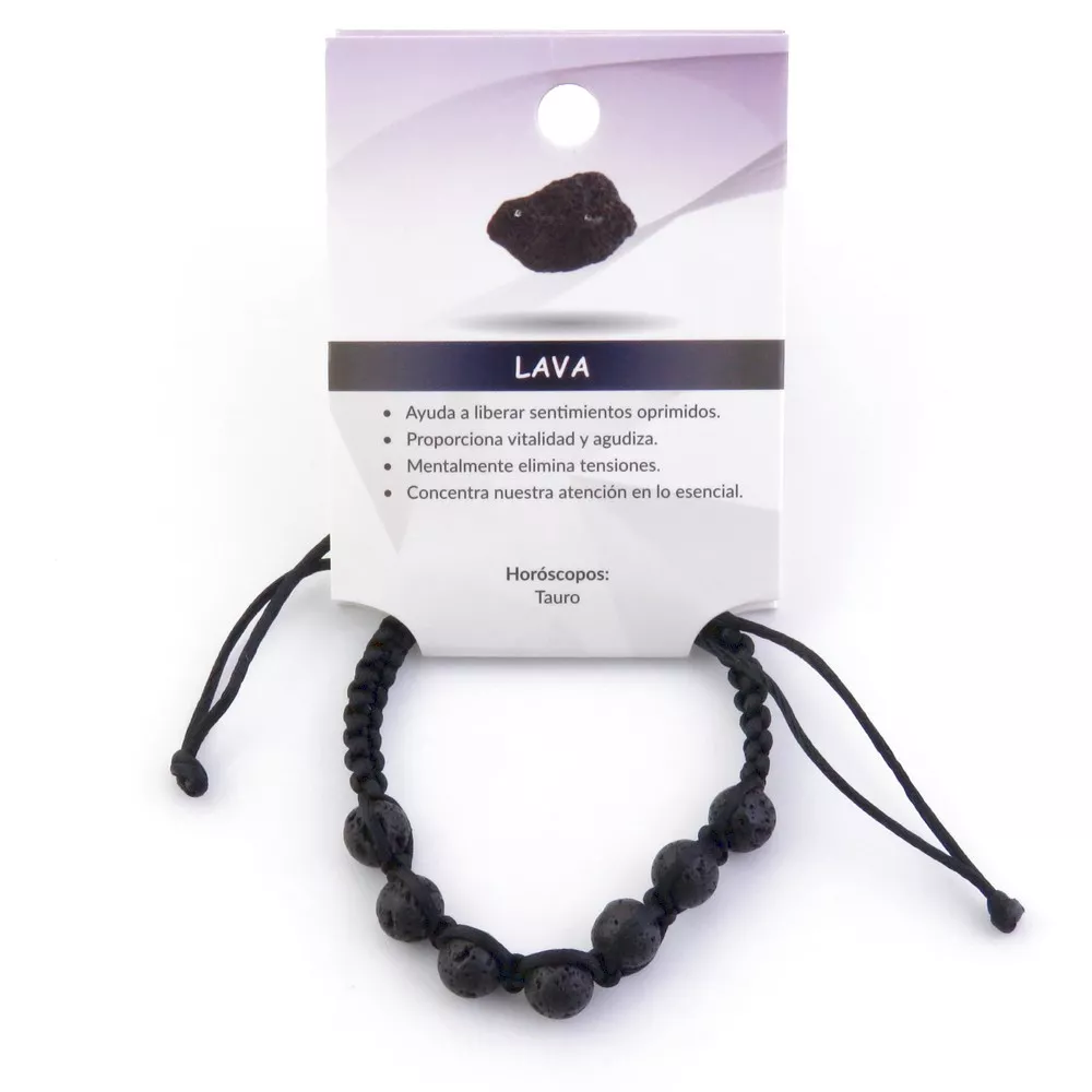 Pulsera de Piedra Natural de Lava: Conexión con los Chakras, Compatibilidad Zodiacal y su Rol en la Transformación Personal