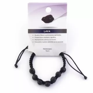 Pulsera de Piedra Natural de Lava: Conexión con los Chakras, Compatibilidad Zodiacal y su Rol en la Transformación Personal