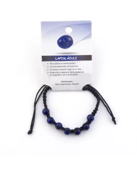 Pulsera de piedra natural Lapislázuli: Energiza tu Horóscopo y Chakras con esta Piedra Mágica