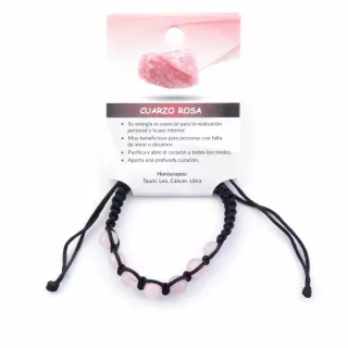 Pulsera de Cuarzo Rosa. Beneficios, Chakras y astrología
