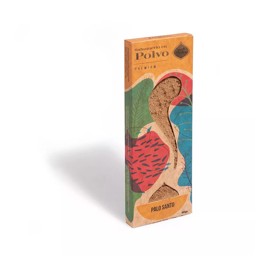 Paquete de 60 gramos de Sahumerio en Polvo: Palo Santo – Usos, Beneficios y Propósito