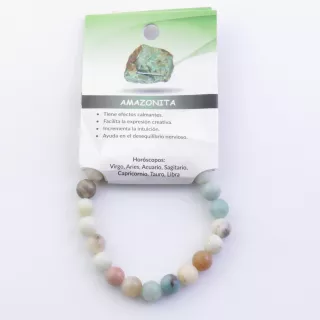 Descubre cómo la pulsera de amazonita puede equilibrar tus chakras, potenciar tu signo zodiacal y transformar tu energía. ¡Compr
