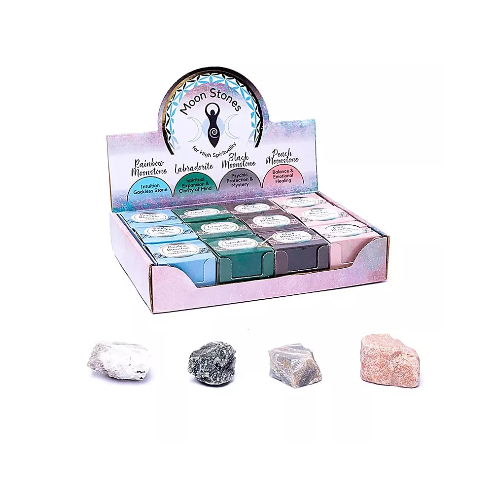 Cómo usar un pack de piedras de luna para equilibrio emocional e intuición