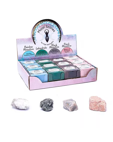 Cómo usar un pack de piedras de luna para equilibrio emocional e intuición