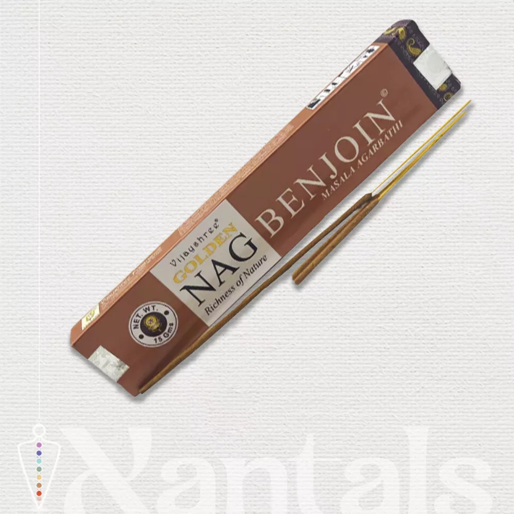 Inciensos Masala con Benjuí Golden Nag: Beneficios y Usos