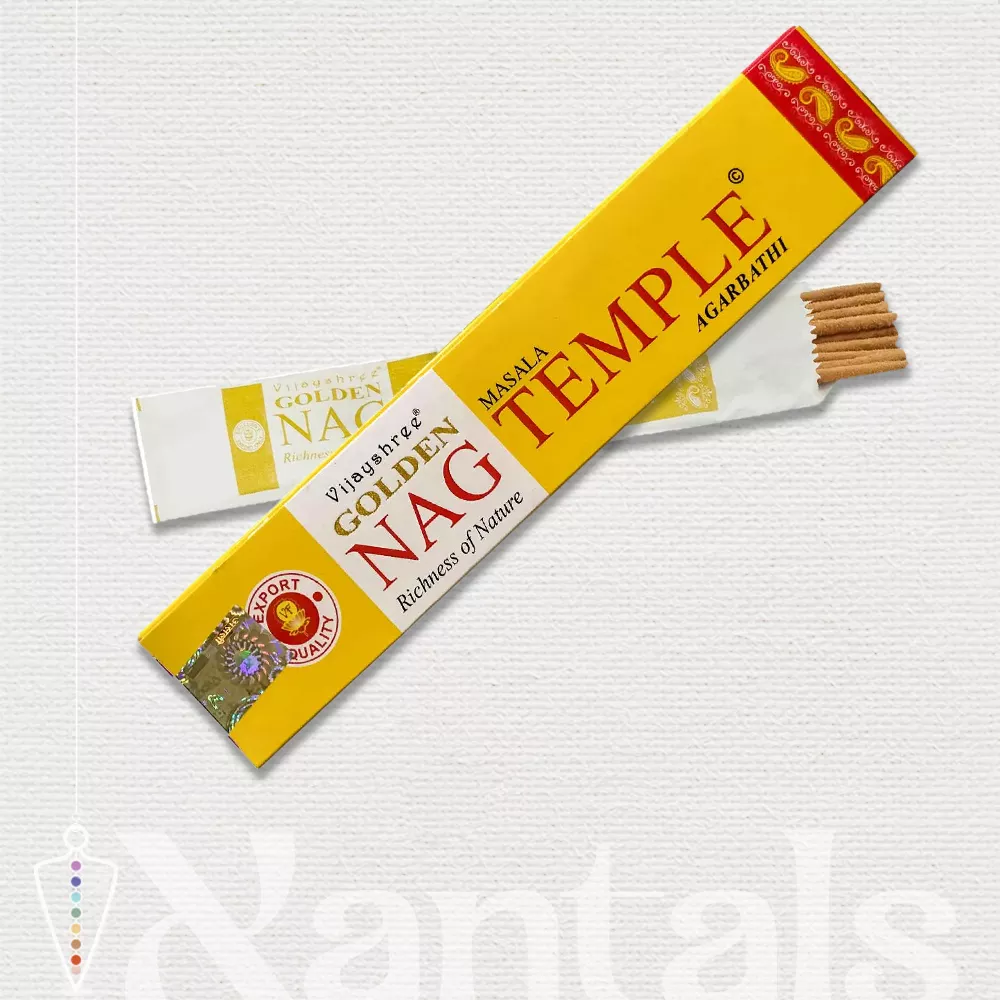Inciensos Masala Temple de Golden Nag: Beneficios y Usos