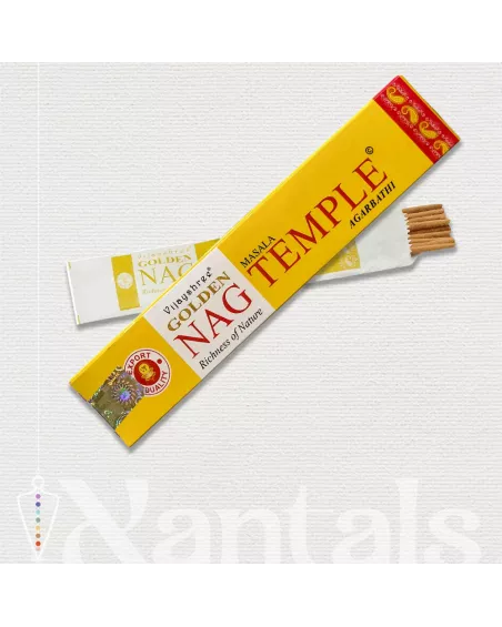 Inciensos Masala Temple de Golden Nag: Beneficios y Usos