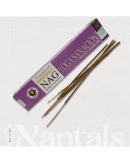 Inciensos Masala de Yoga Golden Nag: Beneficios para Meditación y Bienestar