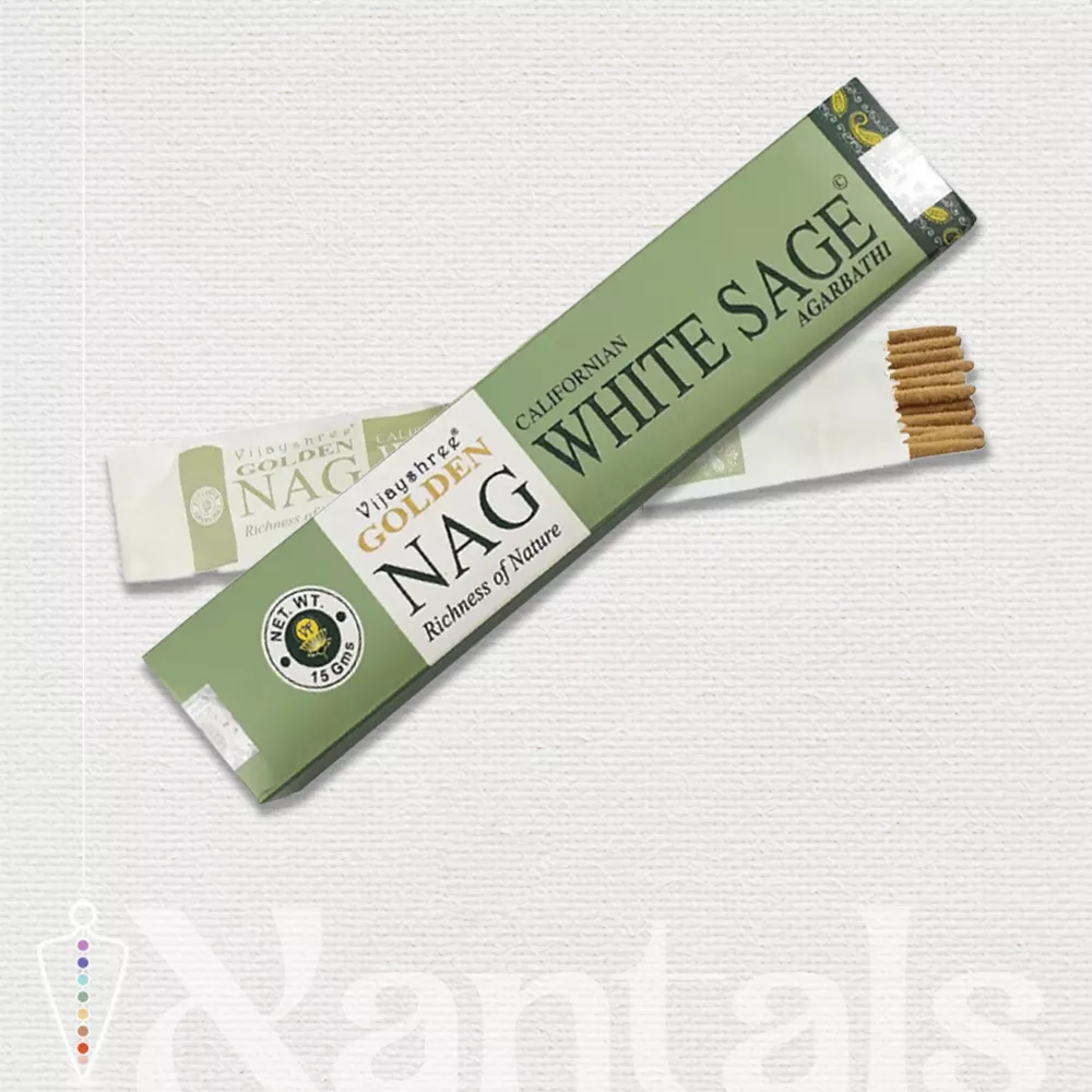 Incienso Golden NAG MASALA AGARBATHI de Vijayshree: Beneficios y Usos