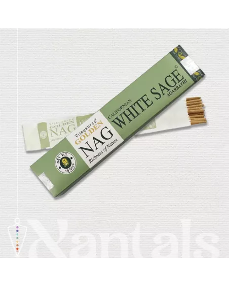 Incienso Golden NAG MASALA AGARBATHI de Vijayshree: Beneficios y Usos