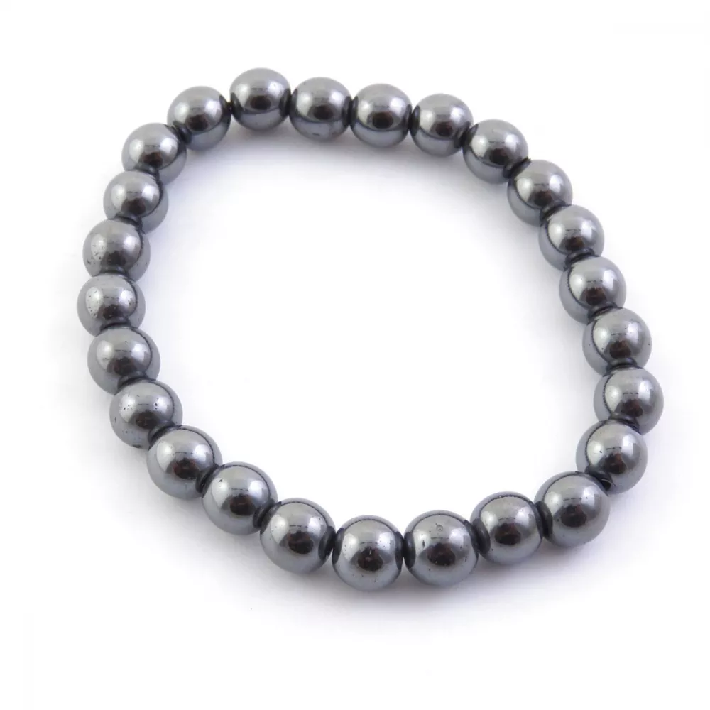 Pulsera de Hematita: Potencia tu Energía con Chakras y para hombres