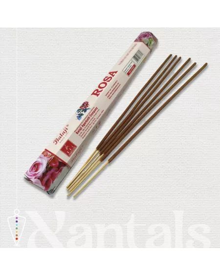 Incienso Hexagonal Balaji Varillas Masala de Rosa: Usos, Rituales y Días Propicios