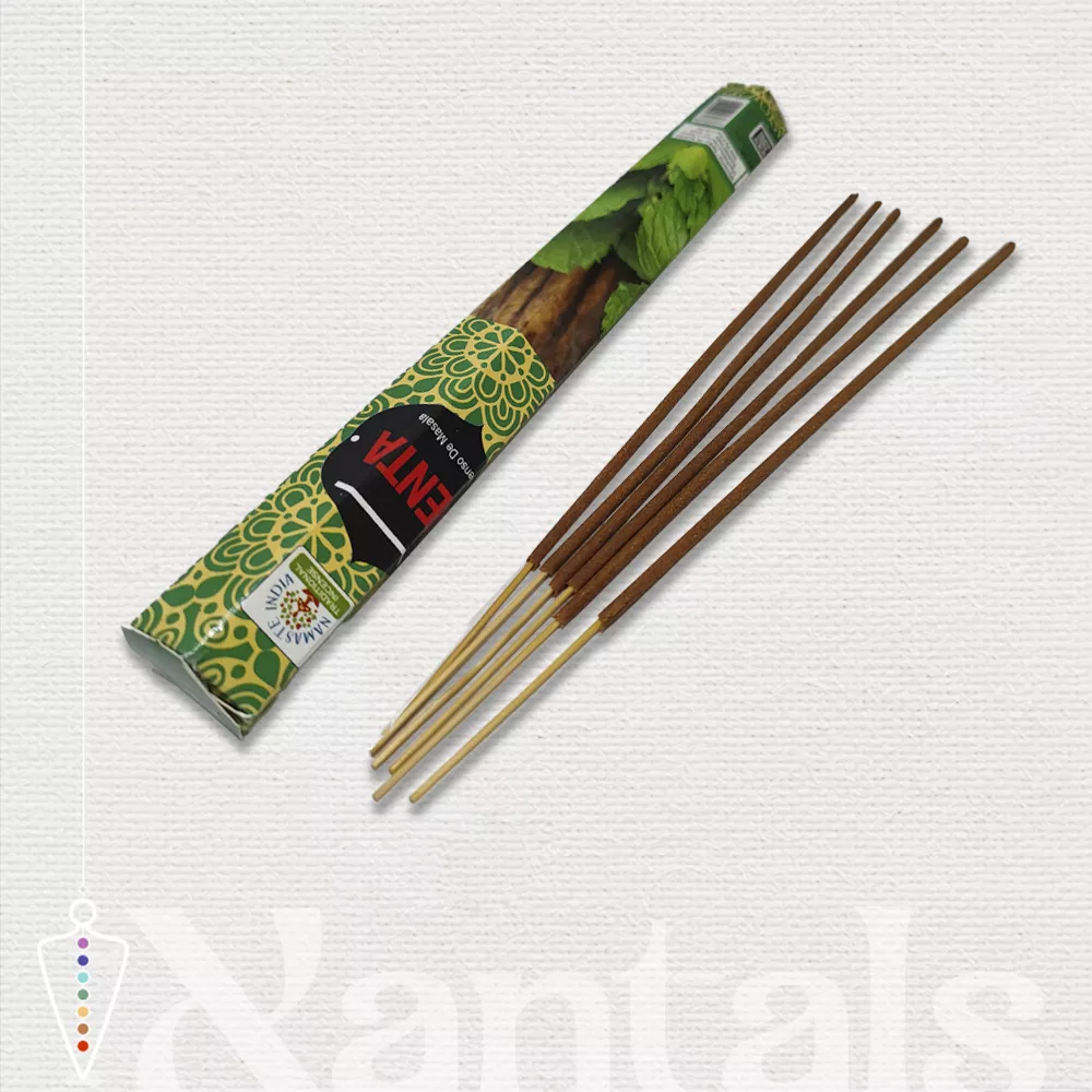 Incienso Hexagonal Namaste Menta: Usos, Beneficios y Mejor Día para Encenderlo