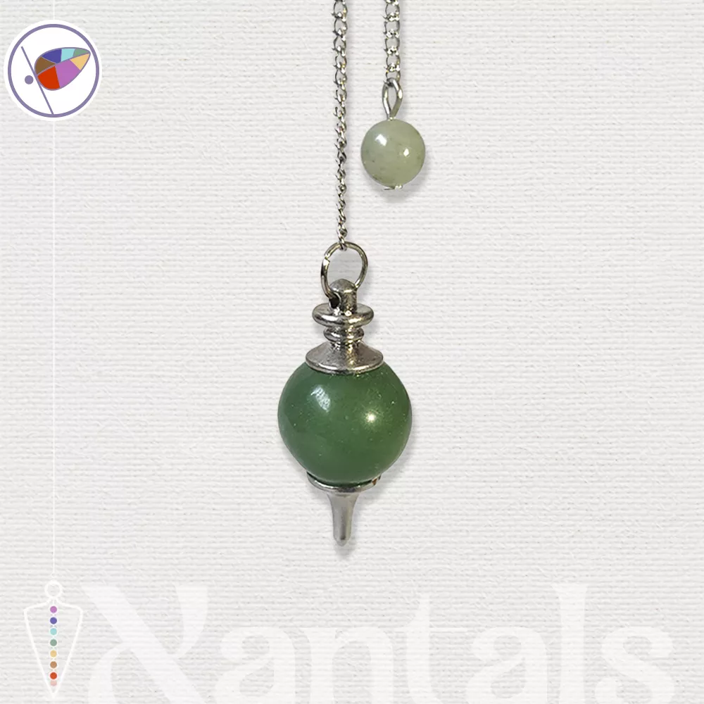 Péndulo de Venturina Verde: Usos, Chakras y Cómo Limpiarlo para Radiestesia