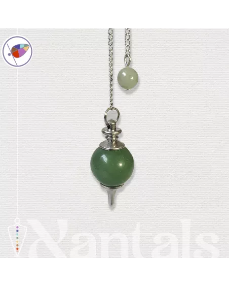 Péndulo de Venturina Verde: Usos, Chakras y Cómo Limpiarlo para Radiestesia