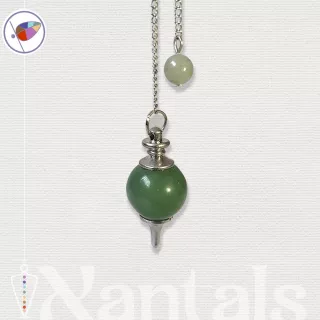 Péndulo de Venturina Verde: Usos, Chakras y Cómo Limpiarlo para Radiestesia