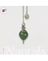 Péndulo de Venturina Verde: Usos, Chakras y Cómo Limpiarlo para Radiestesia