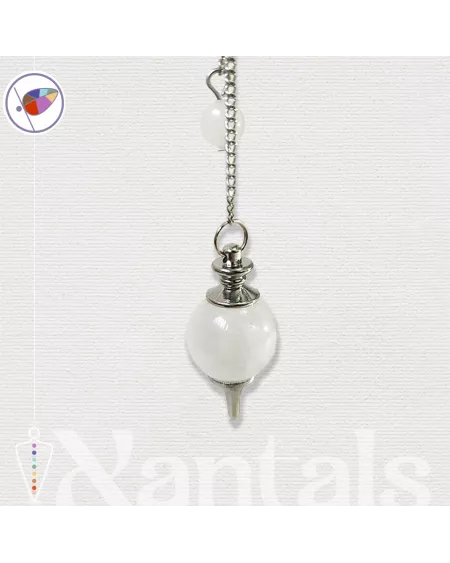 Péndulo de Cuarzo Blanco: Usos, Conexión con los Chakras y Limpieza