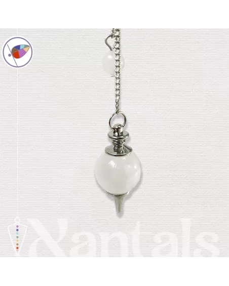 Péndulo de Cuarzo Blanco: Usos, Conexión con los Chakras y Limpieza