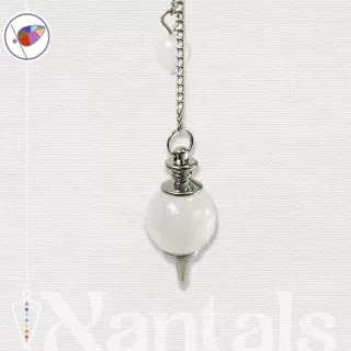 Péndulo de Cuarzo Blanco: Usos, Conexión con los Chakras y Limpieza