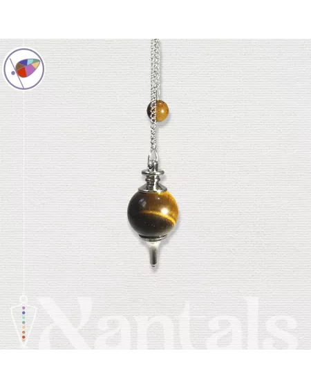 Péndulo de Ojo de Tigre: Usos en Radiestesia, Chakras y Cómo Limpiarlo