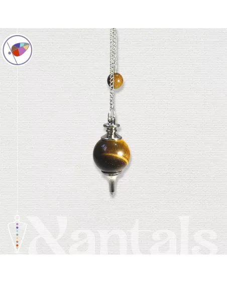 Péndulo de Ojo de Tigre: Usos en Radiestesia, Chakras y Cómo Limpiarlo