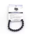Pulsera Elástica de Turmalina Negra: Protección y Equilibrio Energético