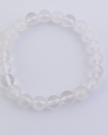 Pulsera de Cuarzo Blanco Cristalino: Energía Pura para tu Chakra y Horóscopo