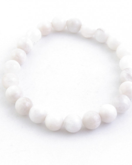 Pulsera Elástica de Piedra Luna: Beneficios, Chakras y Horóscopo