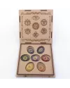 Caja de madera con piedras naturales de los 7 chakras: Descubre sus usos, beneficios y cómo se alinea con tu energía.