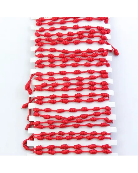 Pulseras de nudo corredizo de 7 nudos rojos: significado y beneficios