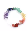 Pulsera elástica de piedra chips natural de los 7 chakras: Usos, beneficios y compatibilidad