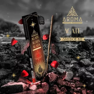 Usos y Beneficios del Incienso de Ágata con Cristales