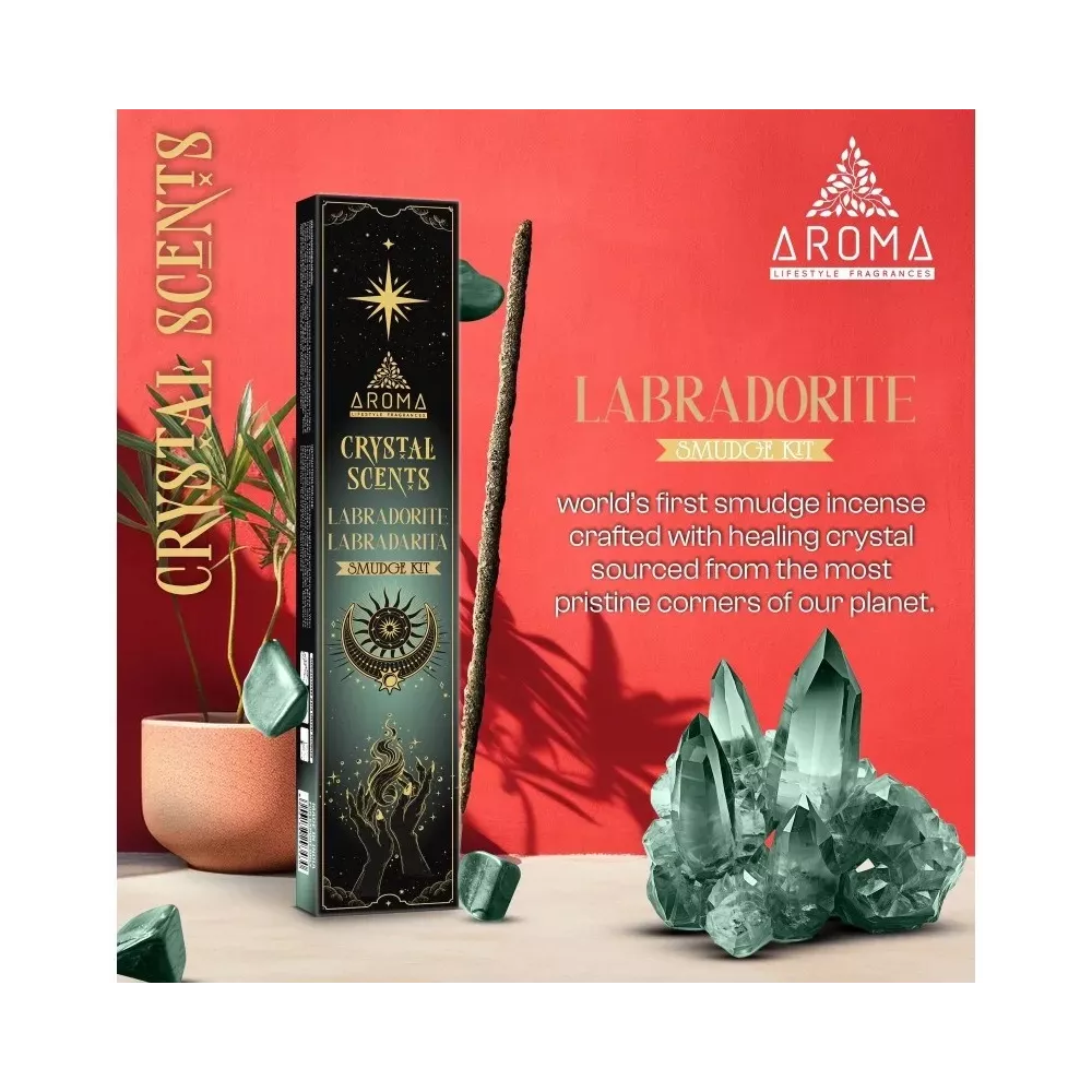 Cómo usar incienso de labradorita con cristales: beneficios y rituales
