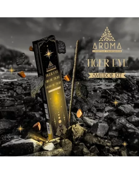 Usos y beneficios del incienso y cristales de ojo de tigre