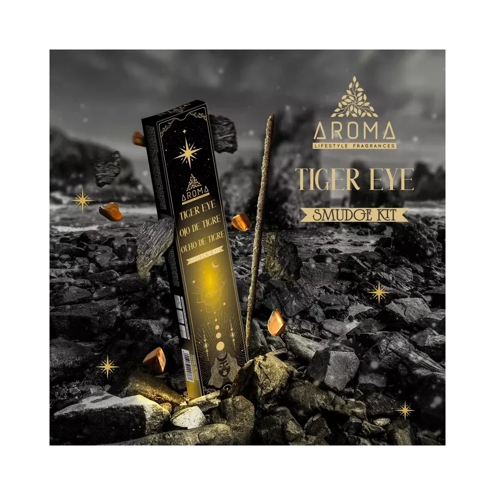 Usos y beneficios del incienso y cristales de ojo de tigre