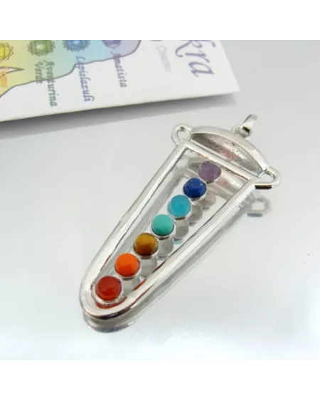 Colgante de gemas naturales de los 7 chakras: Conoce sus usos, propiedades y cómo armoniza con tu vitalidad y compatibilidad ast