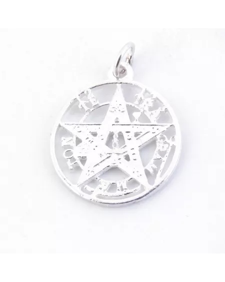 Colgante de Tetragámaton con Espada: Protección y Energía Positiva