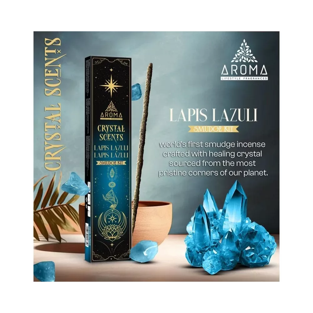 Cómo usar incienso y cristales de Lapislázuli para atraer sabiduría y protección