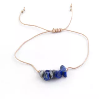 Pulsera de piedra chips Lapislázuli: Potencia tu Horóscopo y Chakras con esta Piedra Mágica