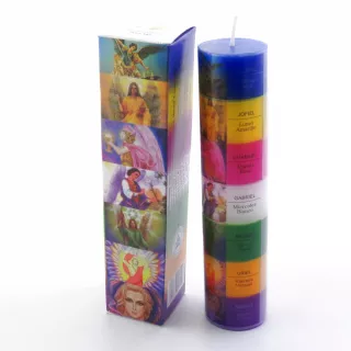 Vela de los 7 Arcángeles: Guía Completa de Usos y Beneficios