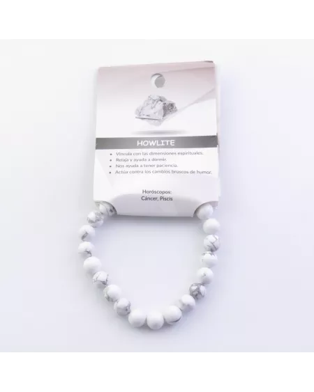 Pulsera de Howlite: Transforma tu Energía con Chakras y Horóscopos