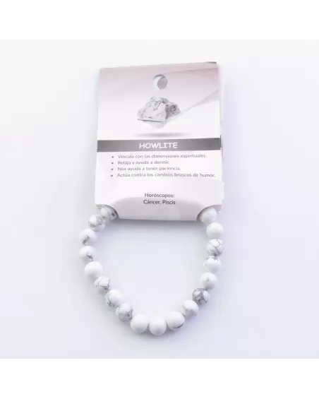 Pulsera de Howlite: Transforma tu Energía con Chakras y Horóscopos
