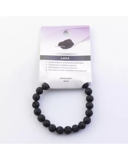 Pulsera de Piedra Natural de Lava: Chakras, Horóscopos y Transformación Personal